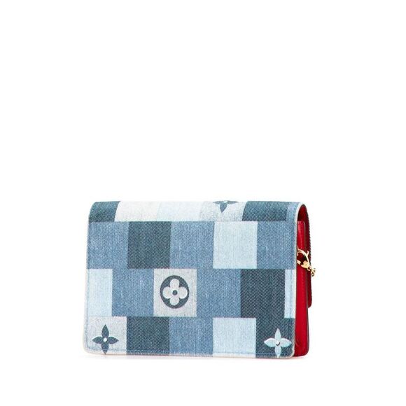 Pre Loved louis vuitton Twist Chain Bag Women Blue Crossbody Bags - Picture 2 of 8